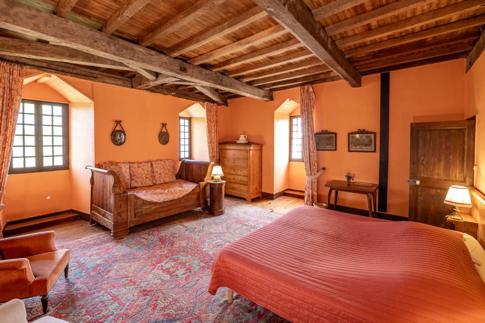 La Chambre Citronnier au 1er étage 