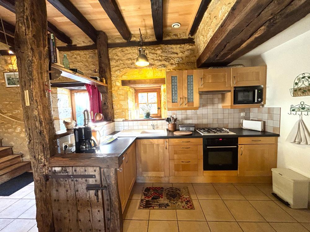 la cuisine parfaitement équipée 