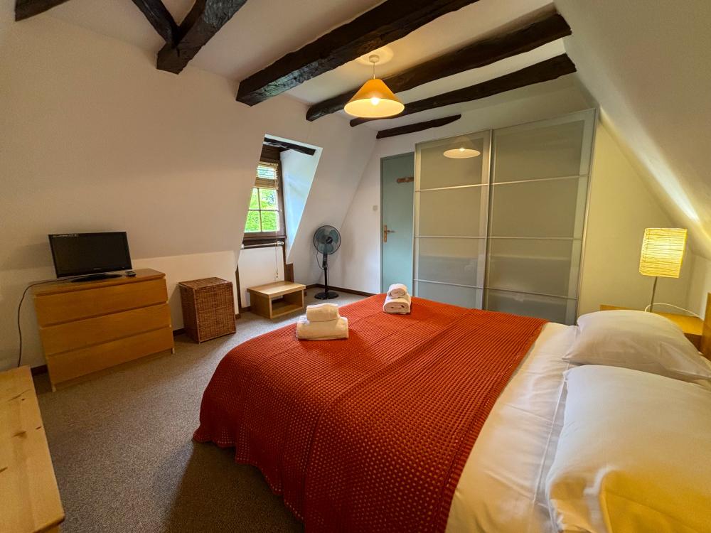 la seconde chambre double à l'étage