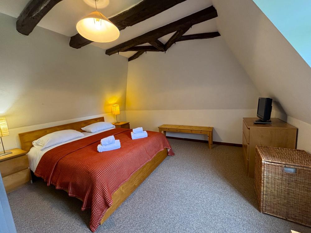 la seconde chambre double à l'étage