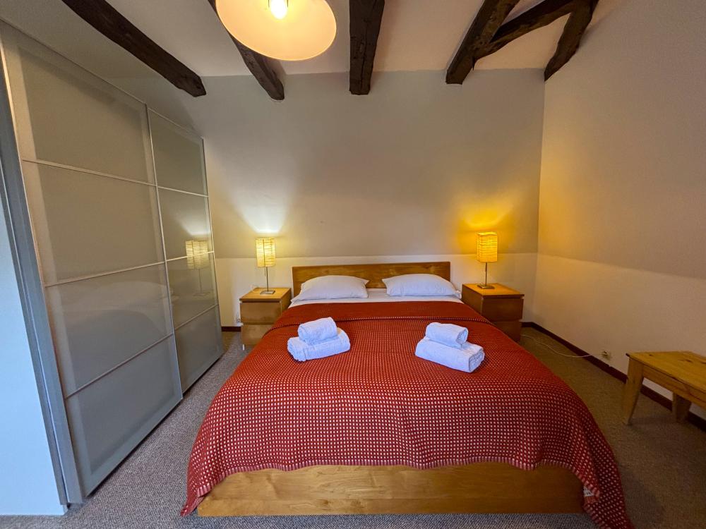 la seconde chambre double à l'étage