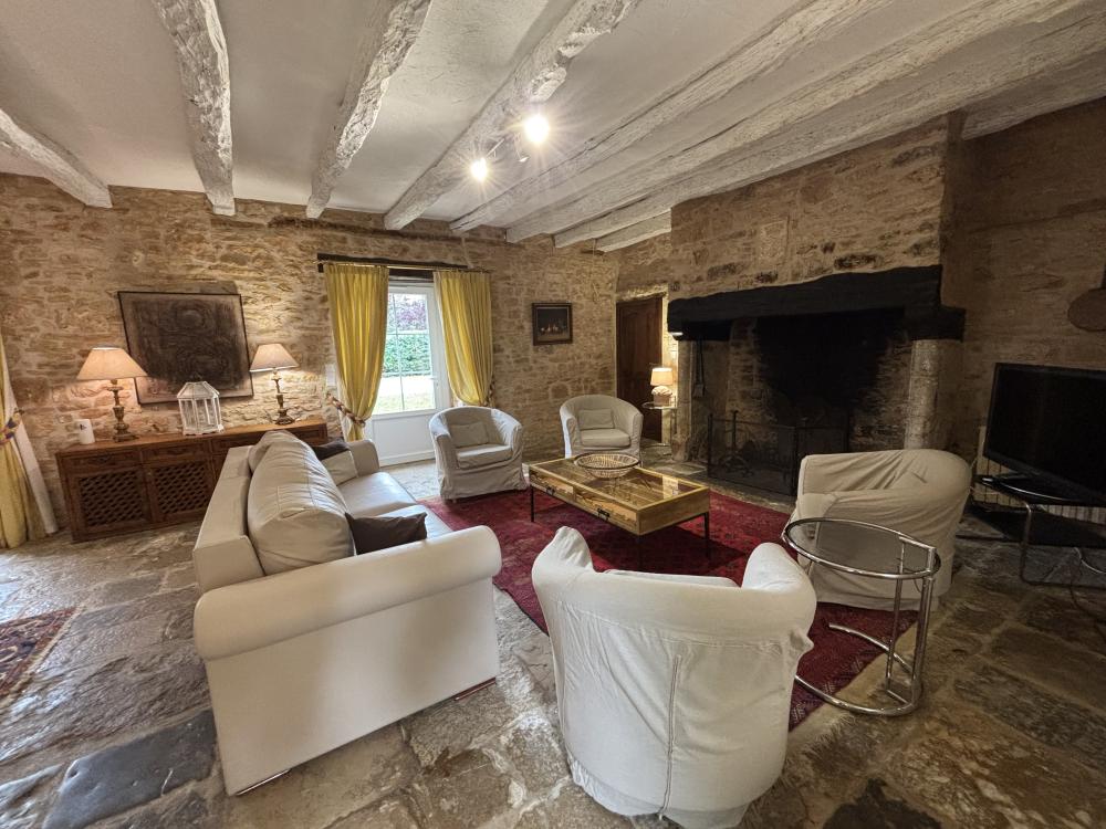 La Fermette - le salon/salle à manger