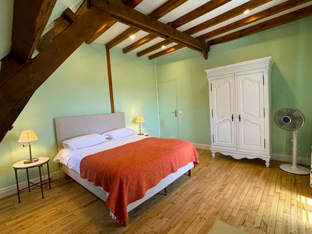 La seconde chambre double à l'étage 