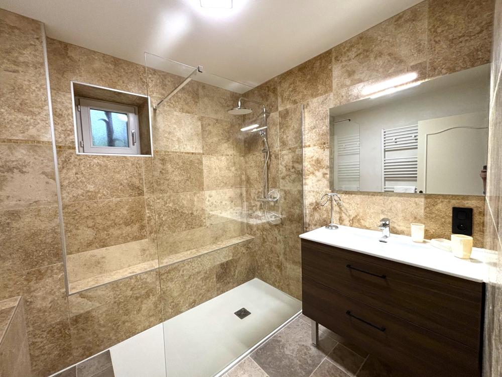 La Fermette - salle de bain au rez de chaussée