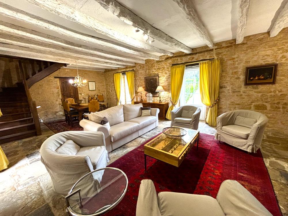 La Fermette - le salon/salle à manger