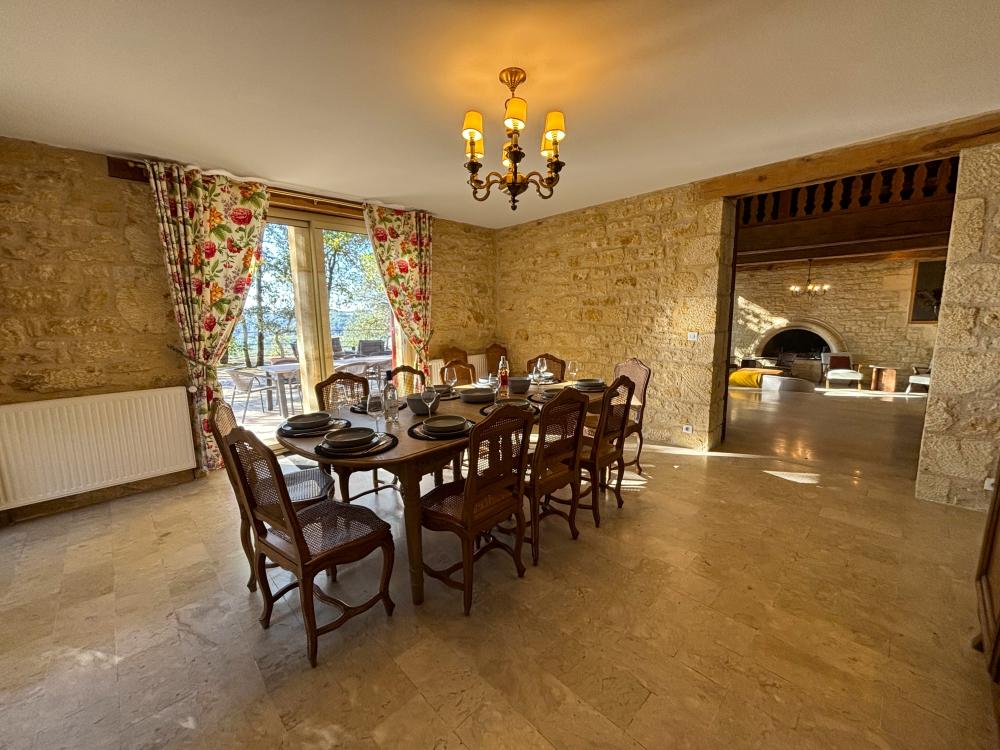L'élégante salle à manger