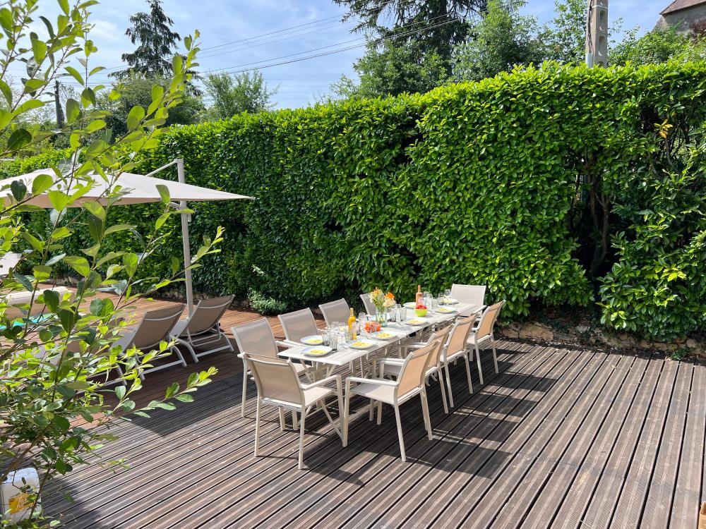 Le second espace terrasse 