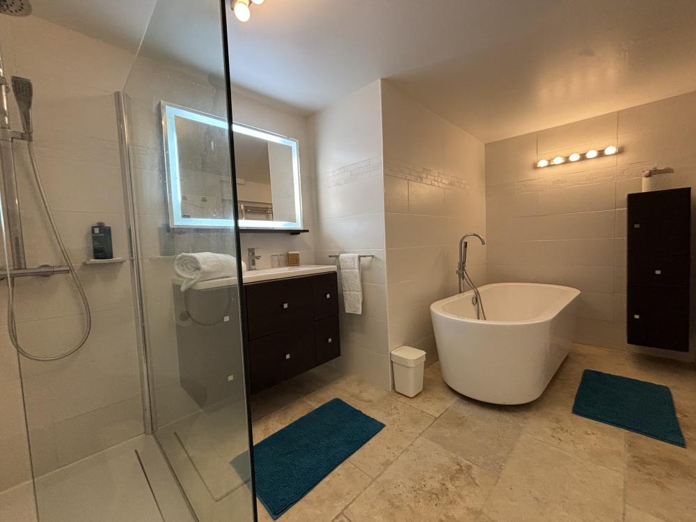 L'appartement en RDC - la sdb 