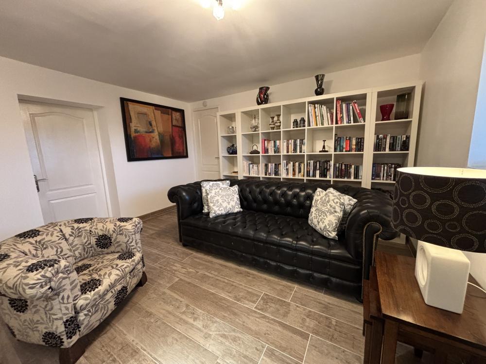 L'appartement en RDC - le salon  