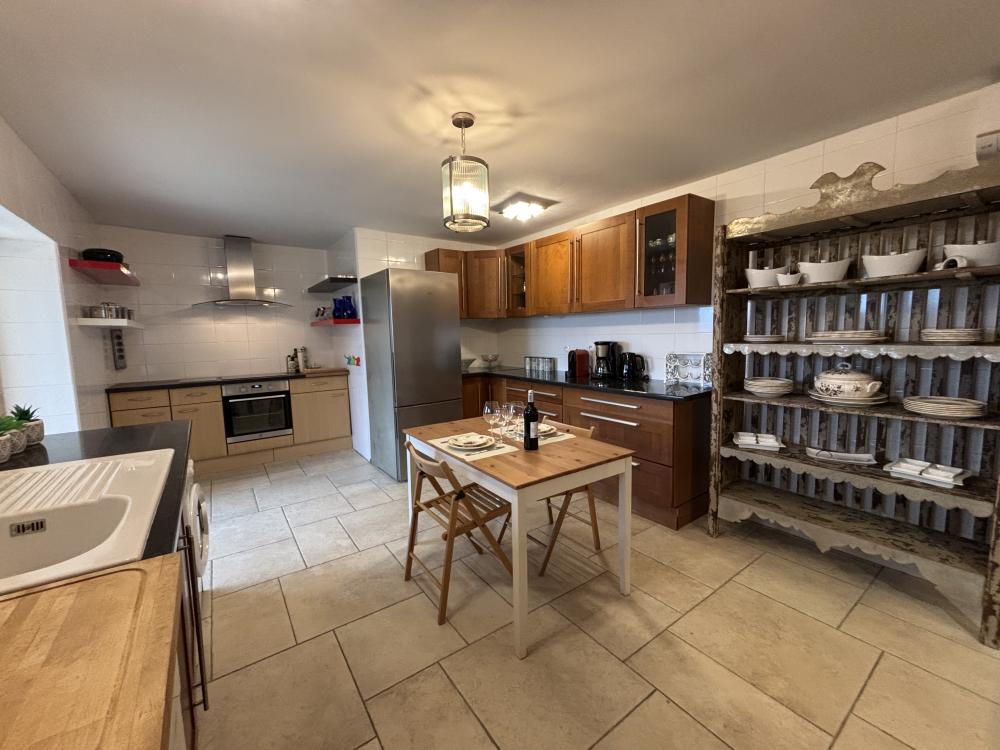 L'appartement en RDC - la cuisine 