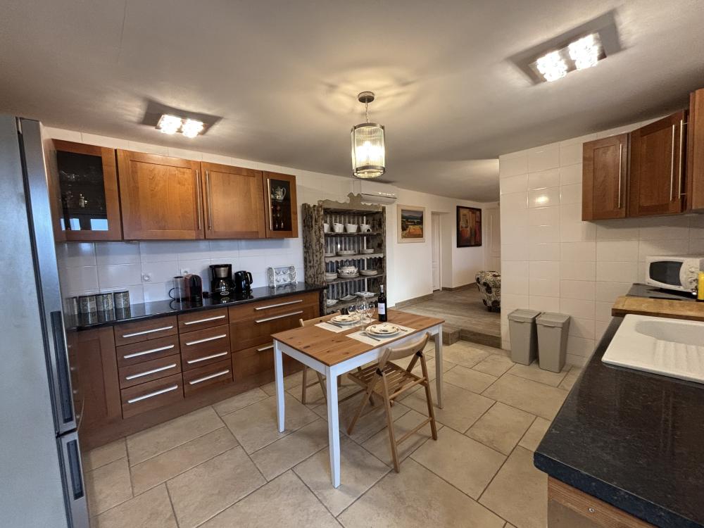 L'appartement en RDC - la cuisine 