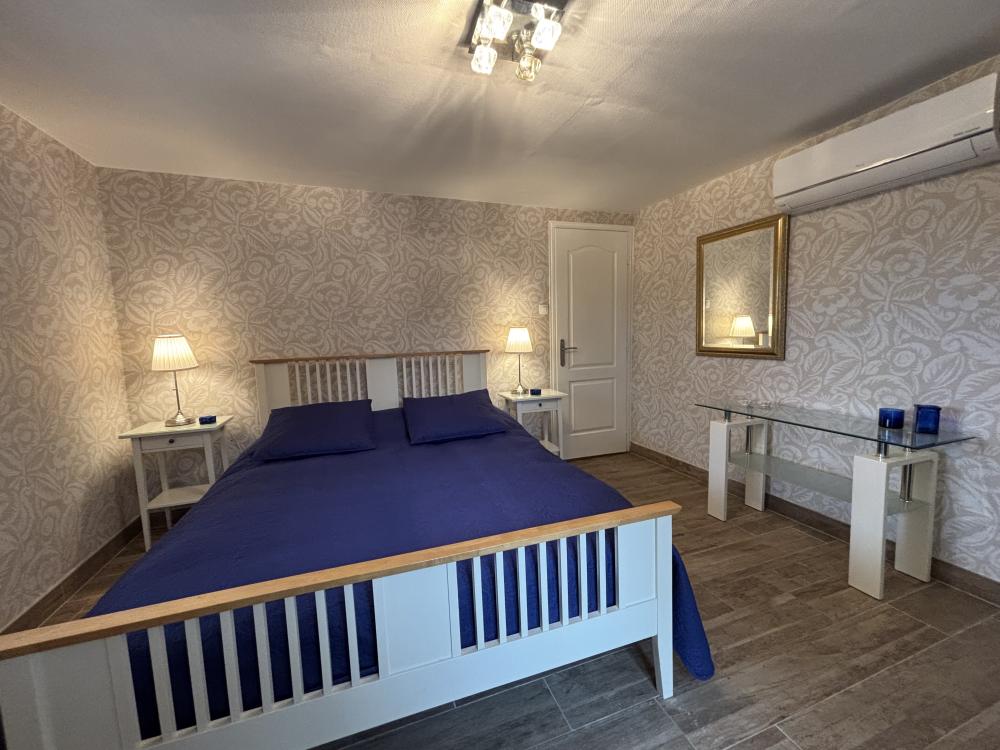 L'appartement en RDC - la chambre double 