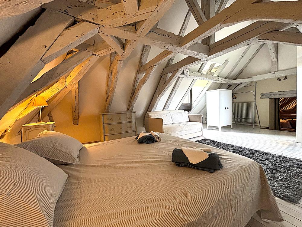 La troisième chambre double à l'étage