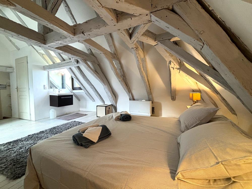 La troisième chambre double à l'étage