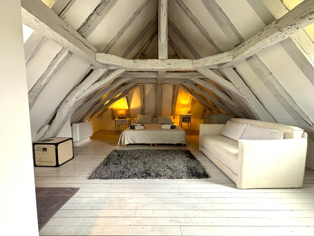 La troisième chambre double à l'étage