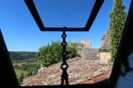 with the view over the Castel