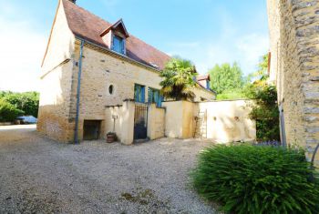 the main house from the cottage 