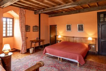 La Chambre Citronnier au 1er étage 