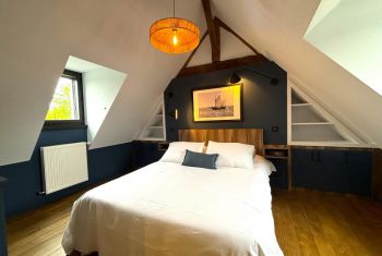 la seconde chambre double à l'étage 