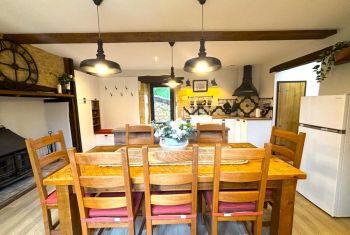 et son espace repas 