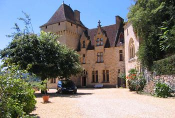 La cour d'honneur du chateau 