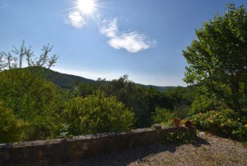 The view over the valley