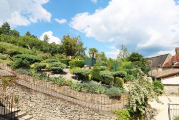 la piscine depuis la terrasse