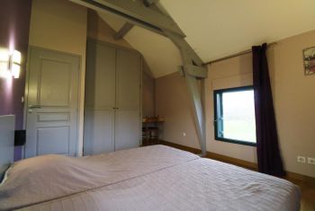 Beynac tabacco barn - the twin bedroom 