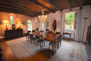 The dining room