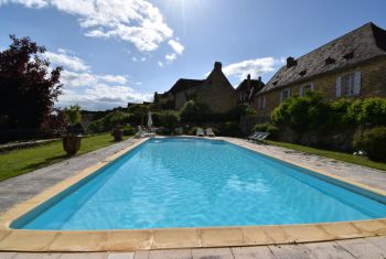 The large private pool
