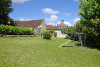 The large enclosed garden