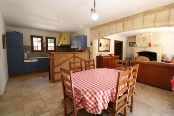 le salon / salle à manger 