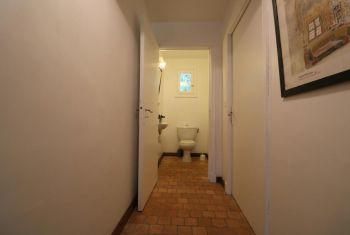 the separated toilet