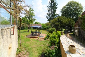 de la veranda à la terrasse du jardin 