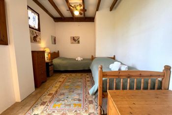 la troisième chambre à la Falaise avec deux lits simples 