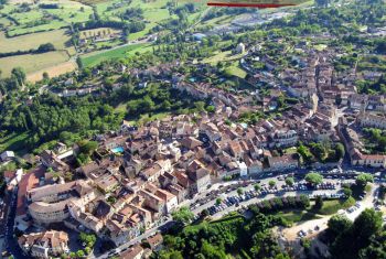 The listed village of Belves, voted one of the most prettiest village of France 