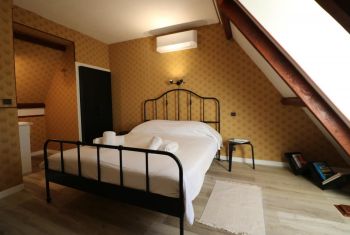 la quatrième et dernière chambre double à l'étage 