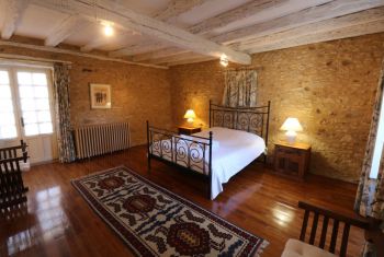 La Fermette - la chambre au rez de chaussée