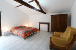 La Colline de Queyrelong  - the spacious double bedroom on the groundfloor 