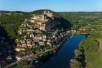 the medieval village of  Beynac-et-Cazenac, voted one of the most beautiful of France 