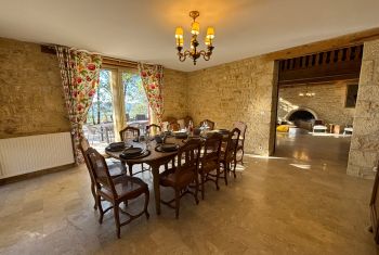 L'élégante salle à manger