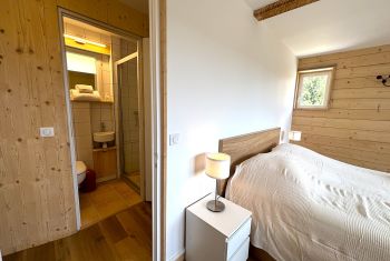 La petite salle d'eau attenante 
