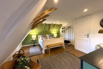 La troisième chambre double à l'étage 