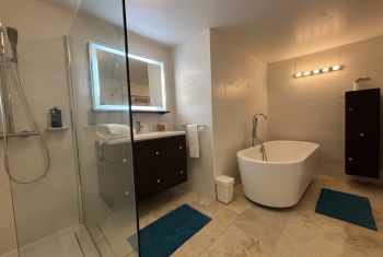 L'appartement en RDC - la sdb 