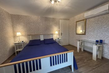 L'appartement en RDC - la chambre double 
