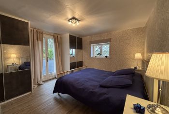 L'appartement en RDC - la chambre double 