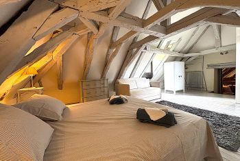La troisième chambre double à l'étage