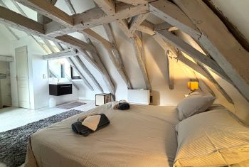 La troisième chambre double à l'étage