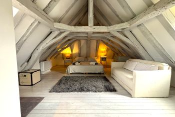 La troisième chambre double à l'étage