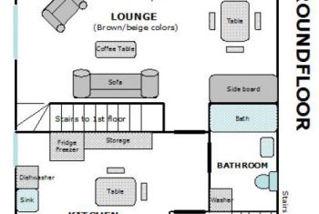 Le Terme : groundfloors' layout 